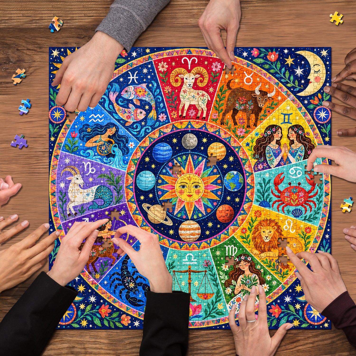 Celestial Mandala Jigsaw Puzzle 1000 Pieces