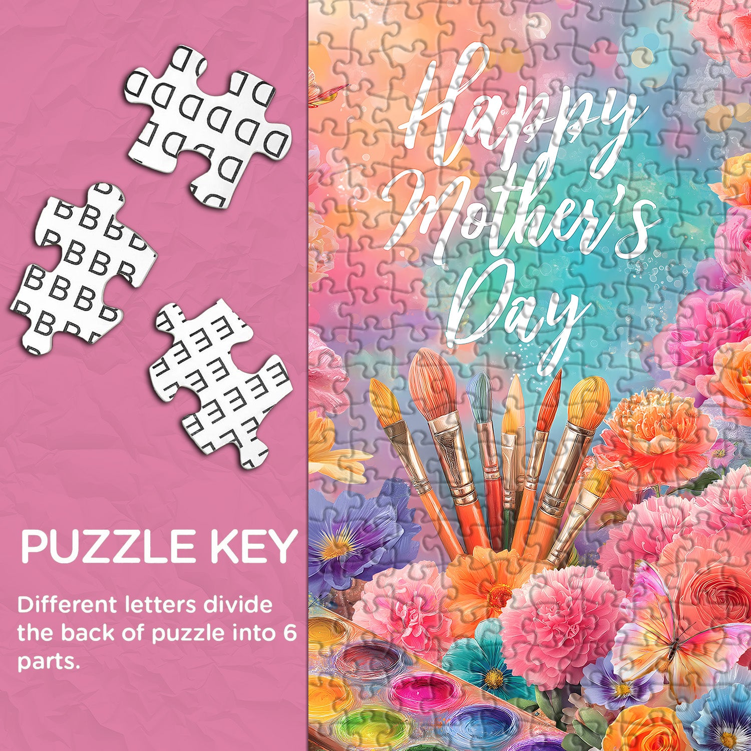 Puzzle Pennellate d'Amore 1000 Pezzi