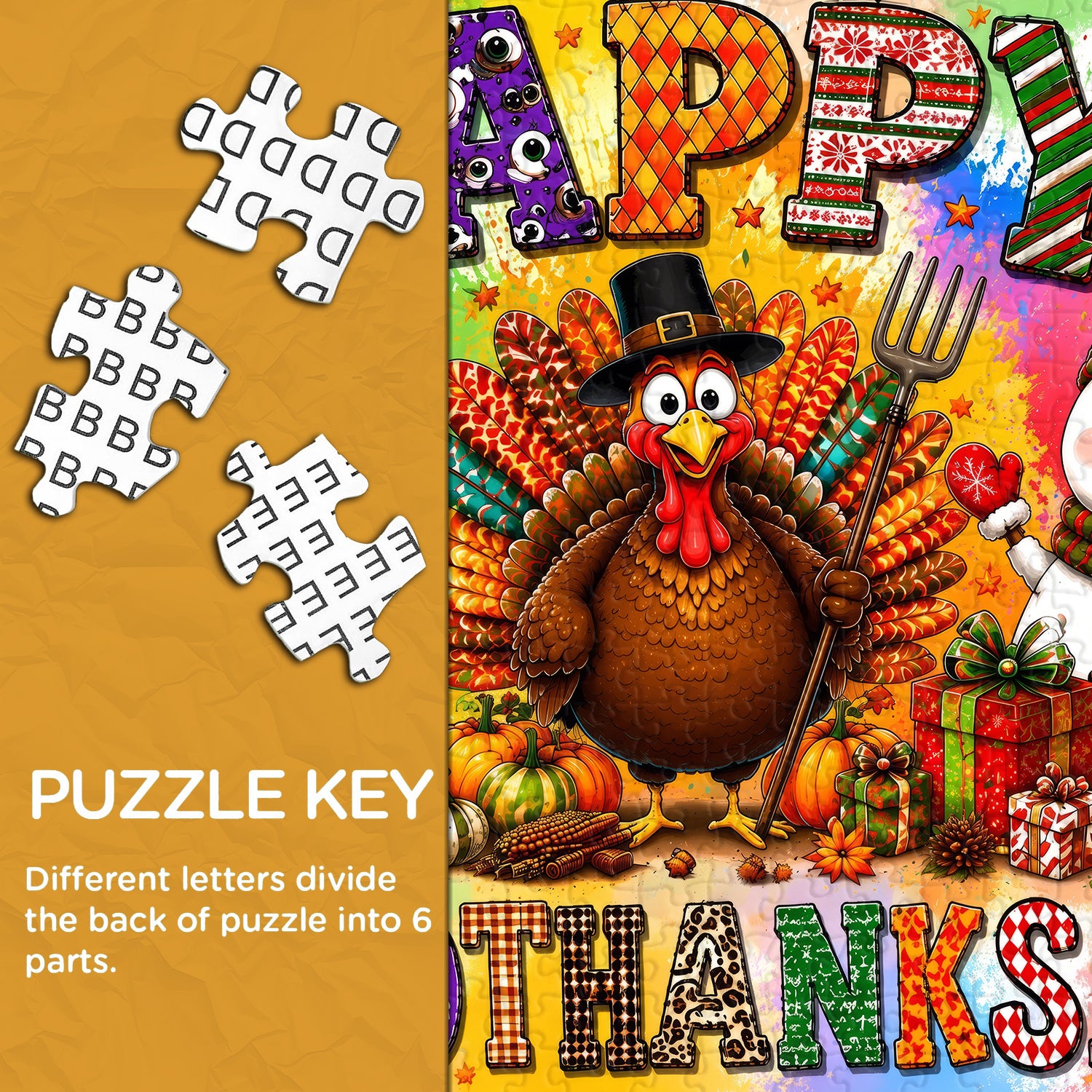 Holiday Mashup Jigsaw Puzzle 1000 Pieces