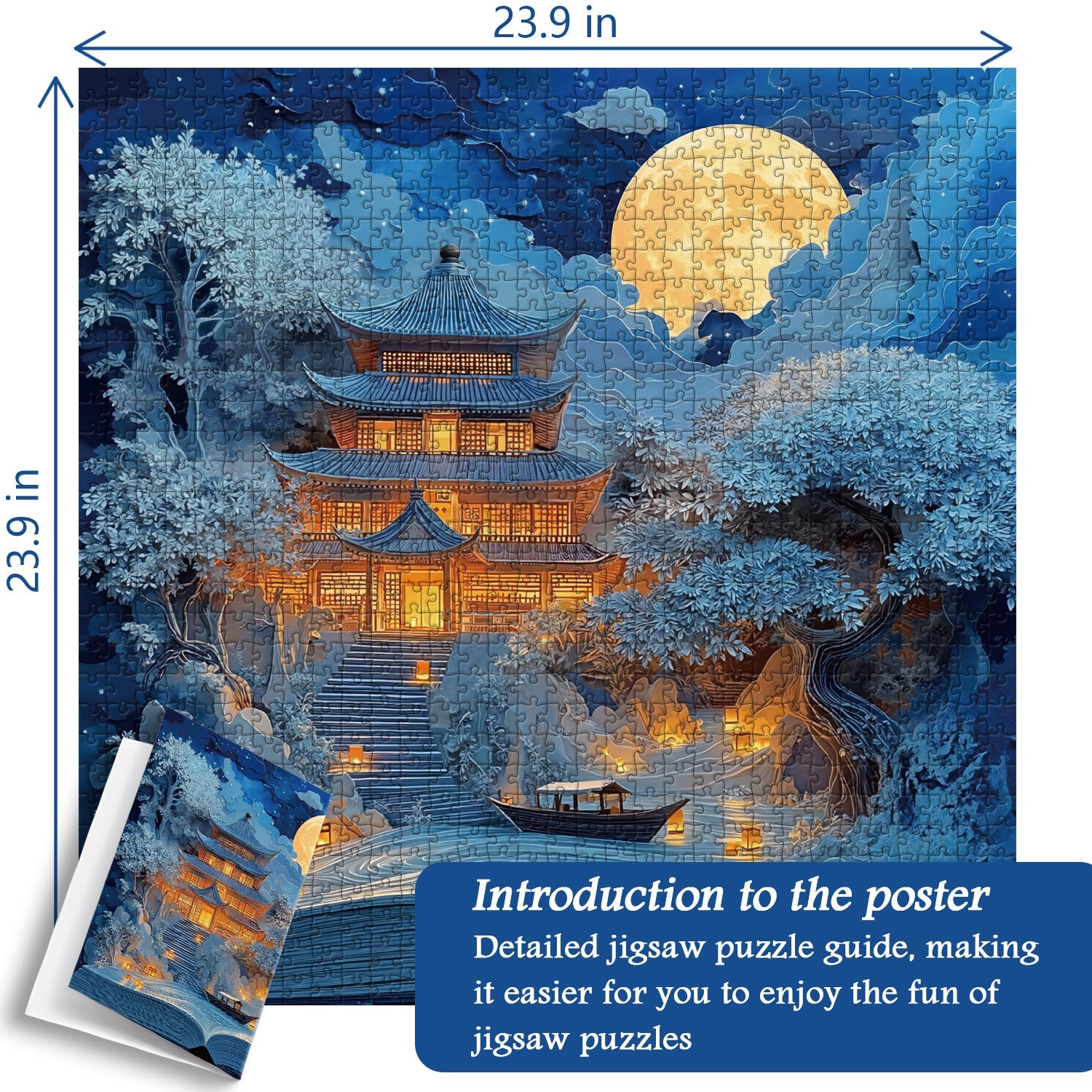 Moonlit Reverie Jigsaw Puzzle 1000 Pieces