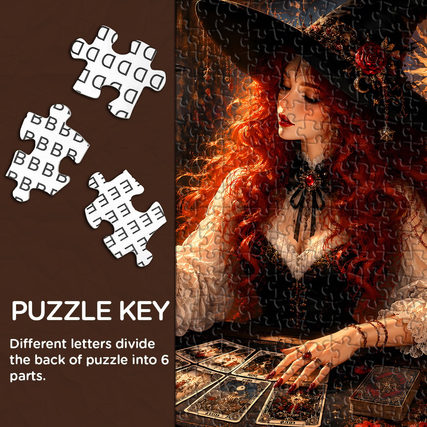 The Tarot Witch Jigsaw Puzzle 1000 Pieces