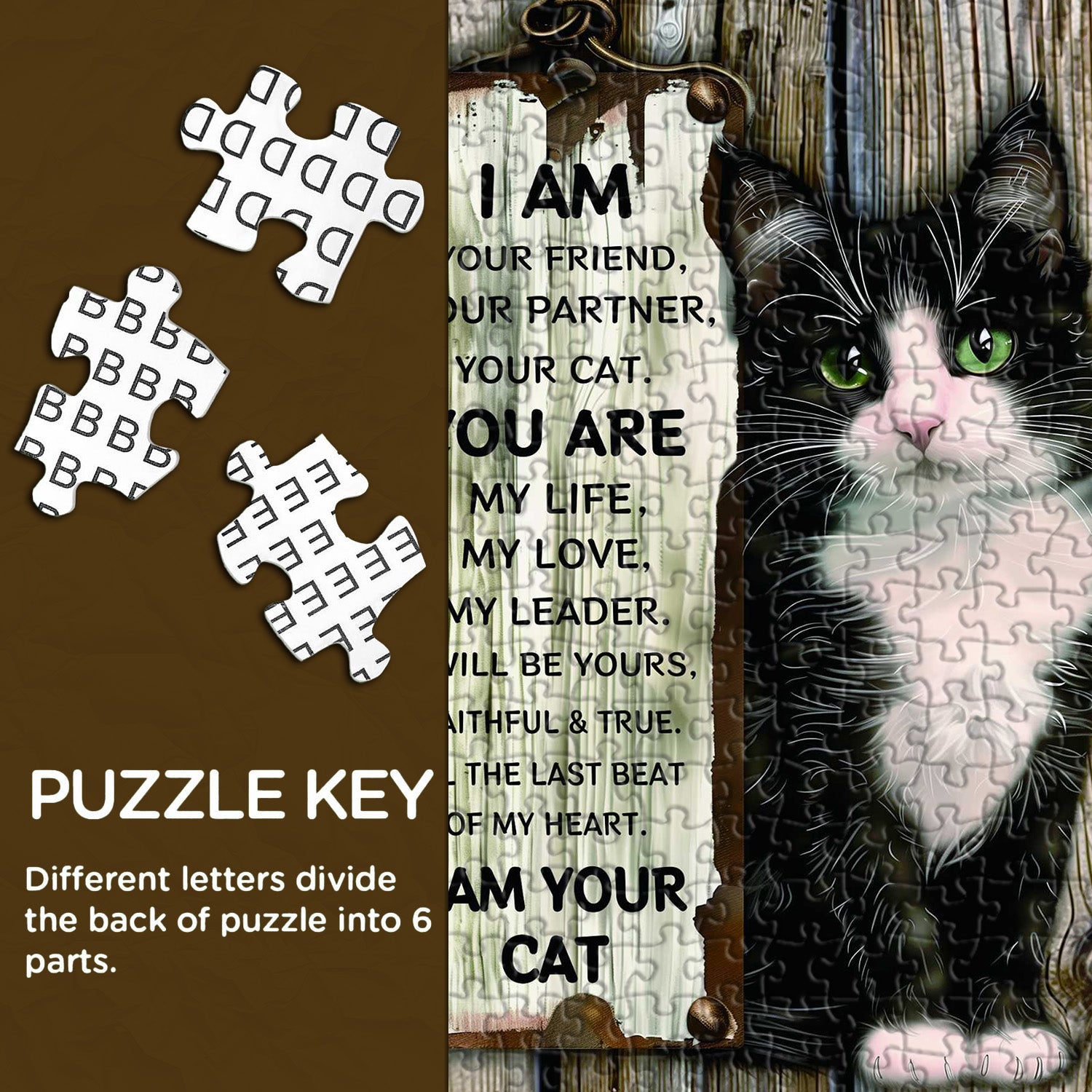Cat's statement Jigsaw Puzzle 1000 Pieces