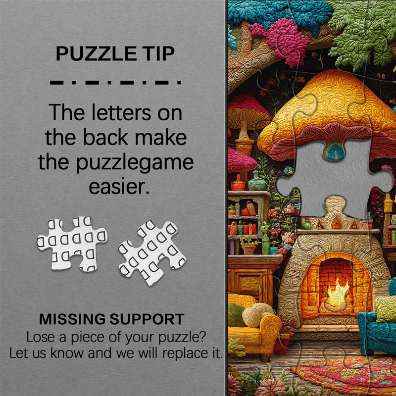 Puzzle di funghi puzzle 1000 pezzi