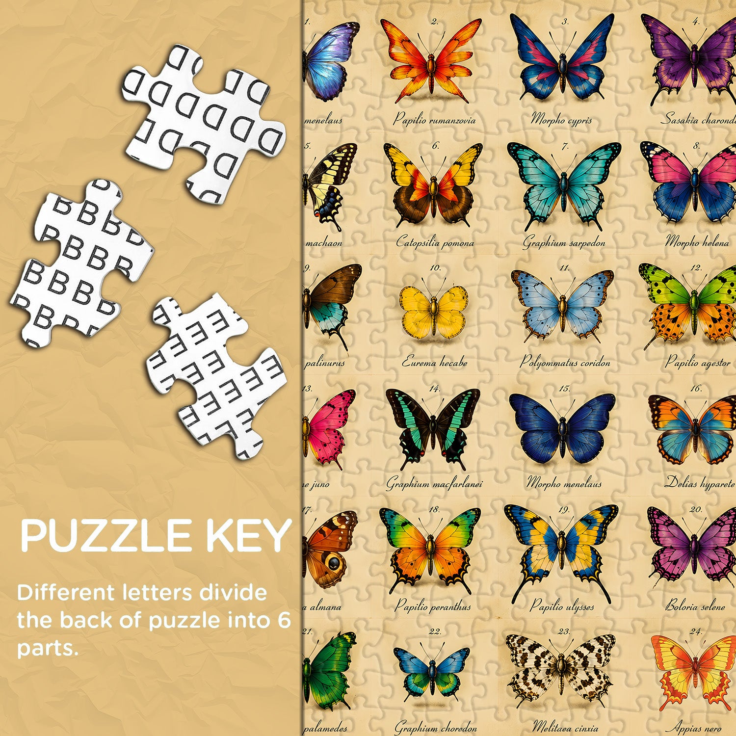 Aurelia Chart Jigsaw Puzzle 1000 Pieces