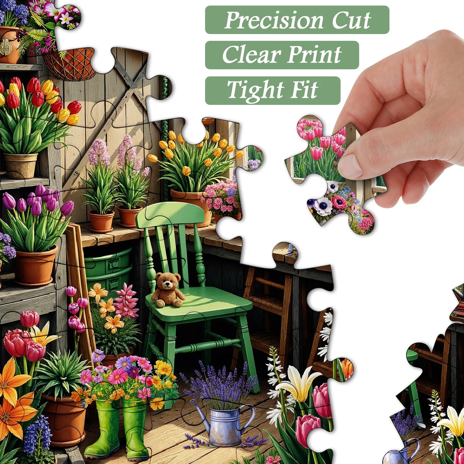 Jardinier Flower Room Puzzle 1000 pièces