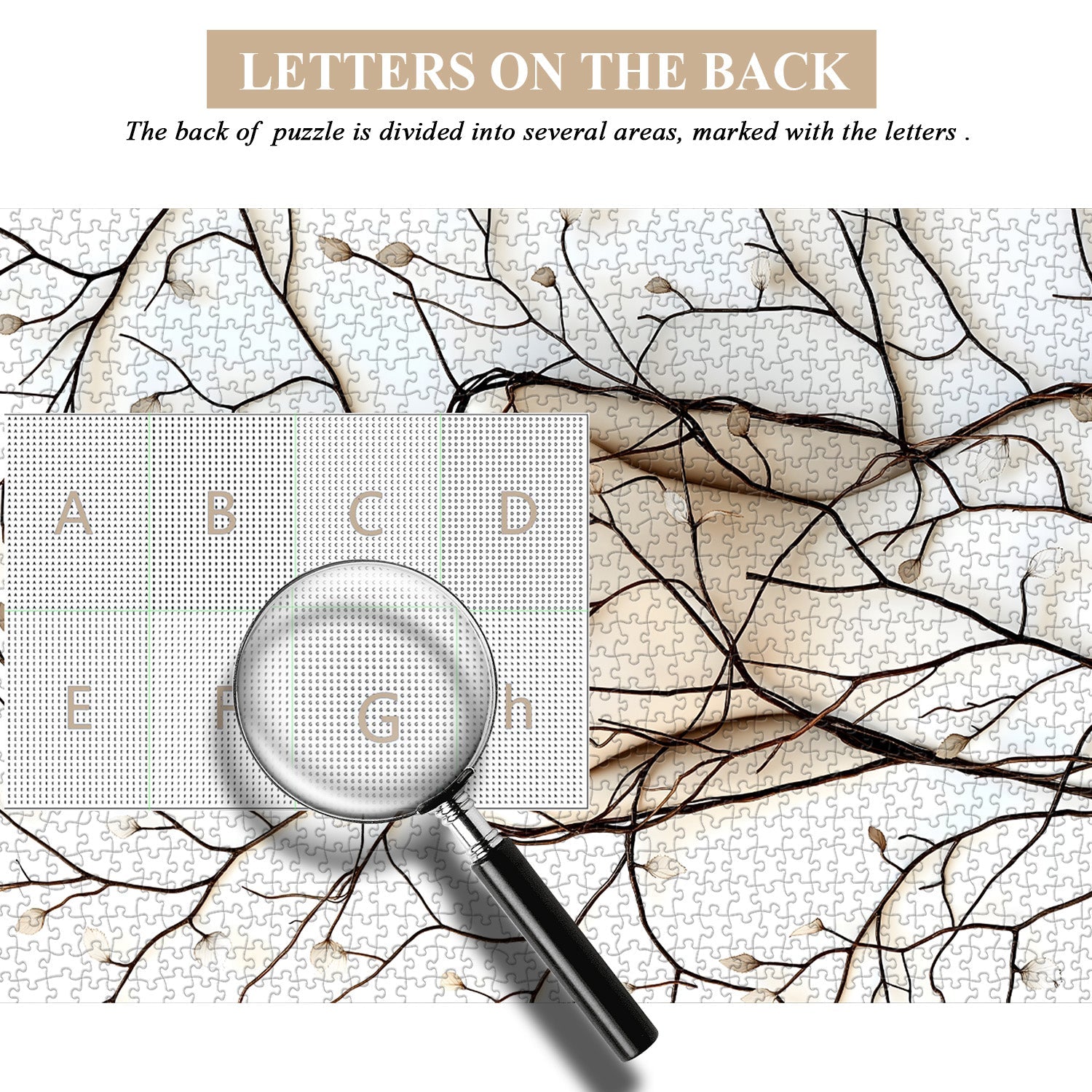 Branch Silhouette Jigsaw Puzzle 1000 Pieces