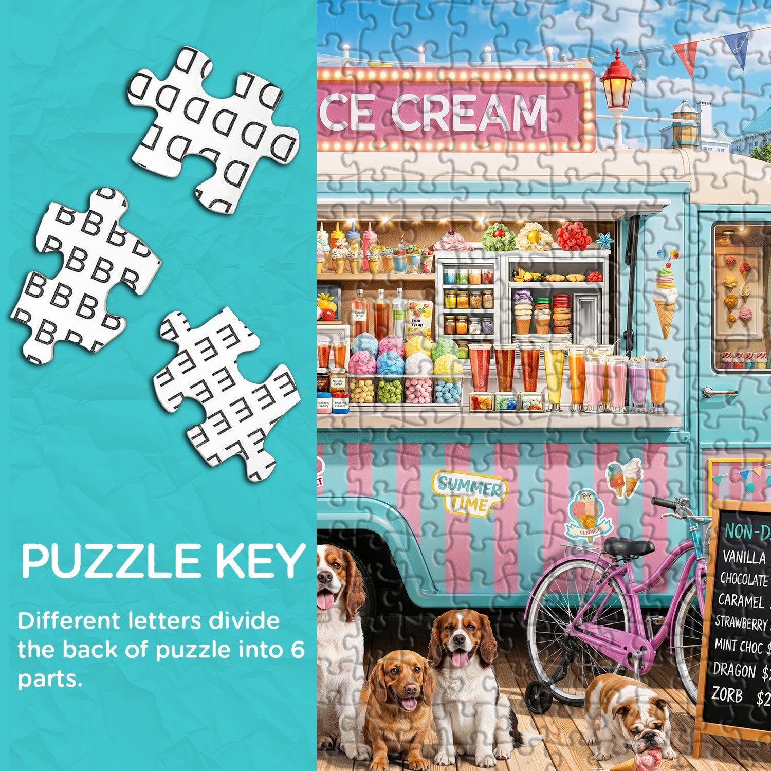 Summer Scoops Puzzle 1000 Teile