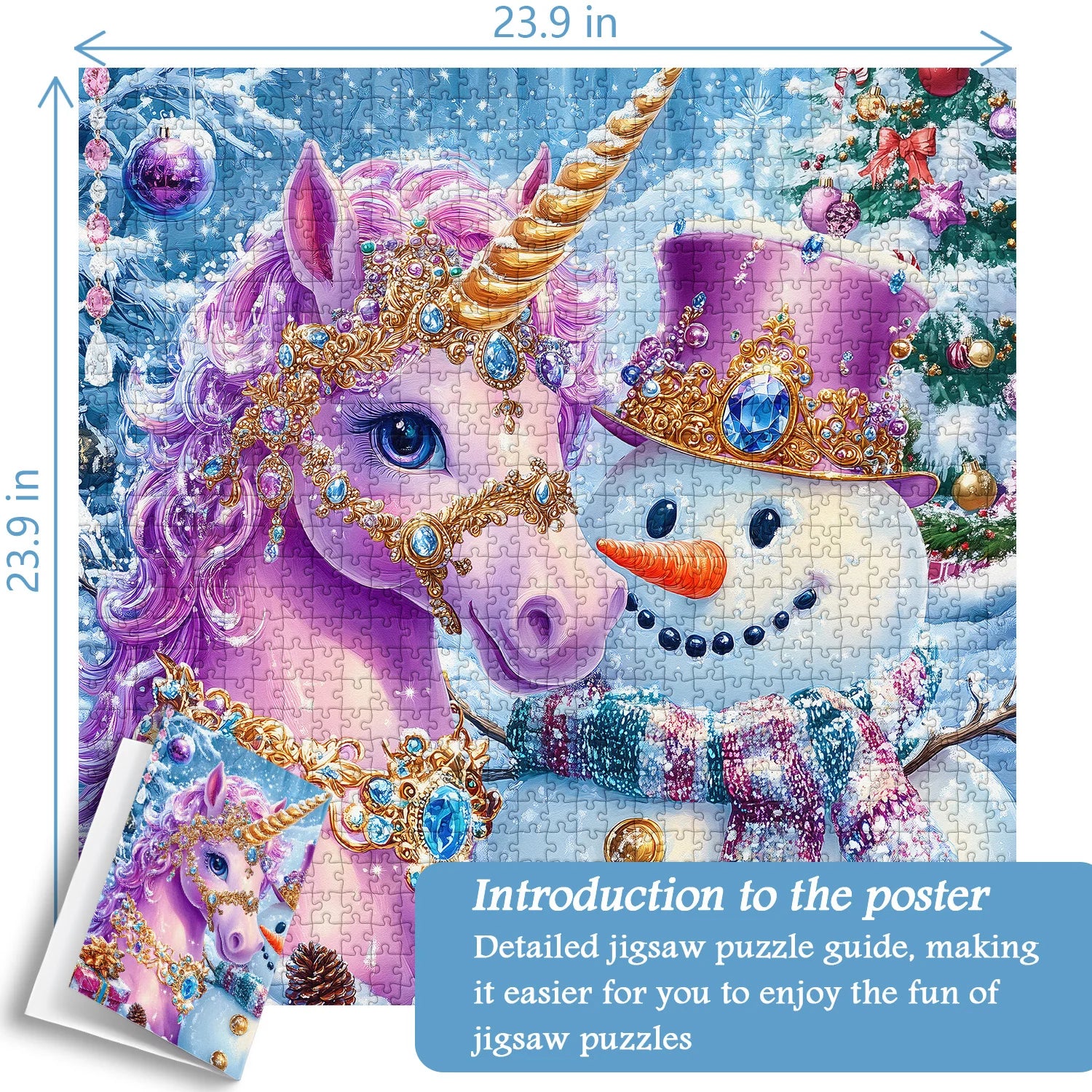 Puzzle unicorno puzzle puzzle 1000 pezzi