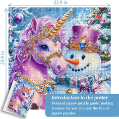 Puzzle unicorno puzzle puzzle 1000 pezzi