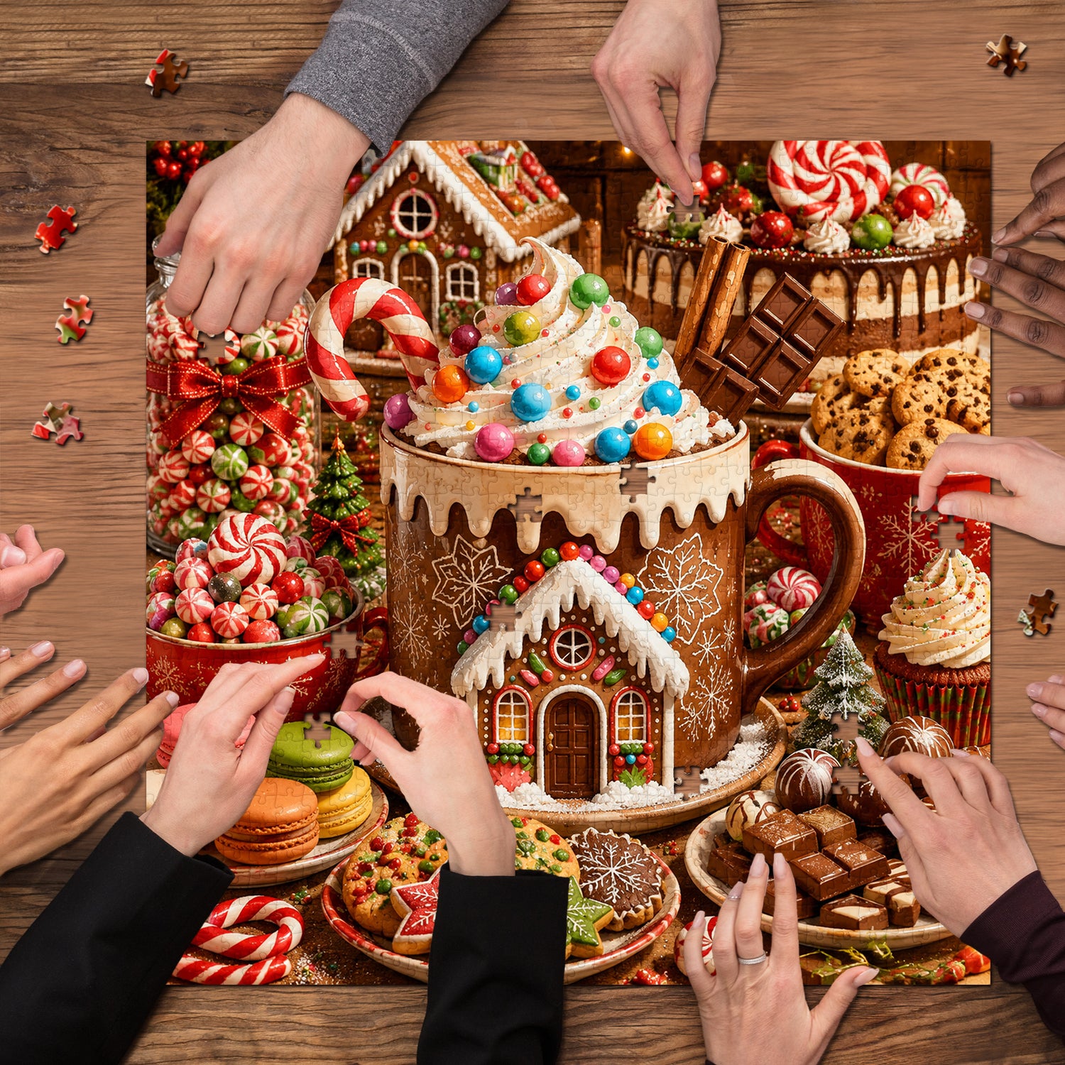 Sweet Winter Feast Jigsaw Puzzle 1000 Pieces