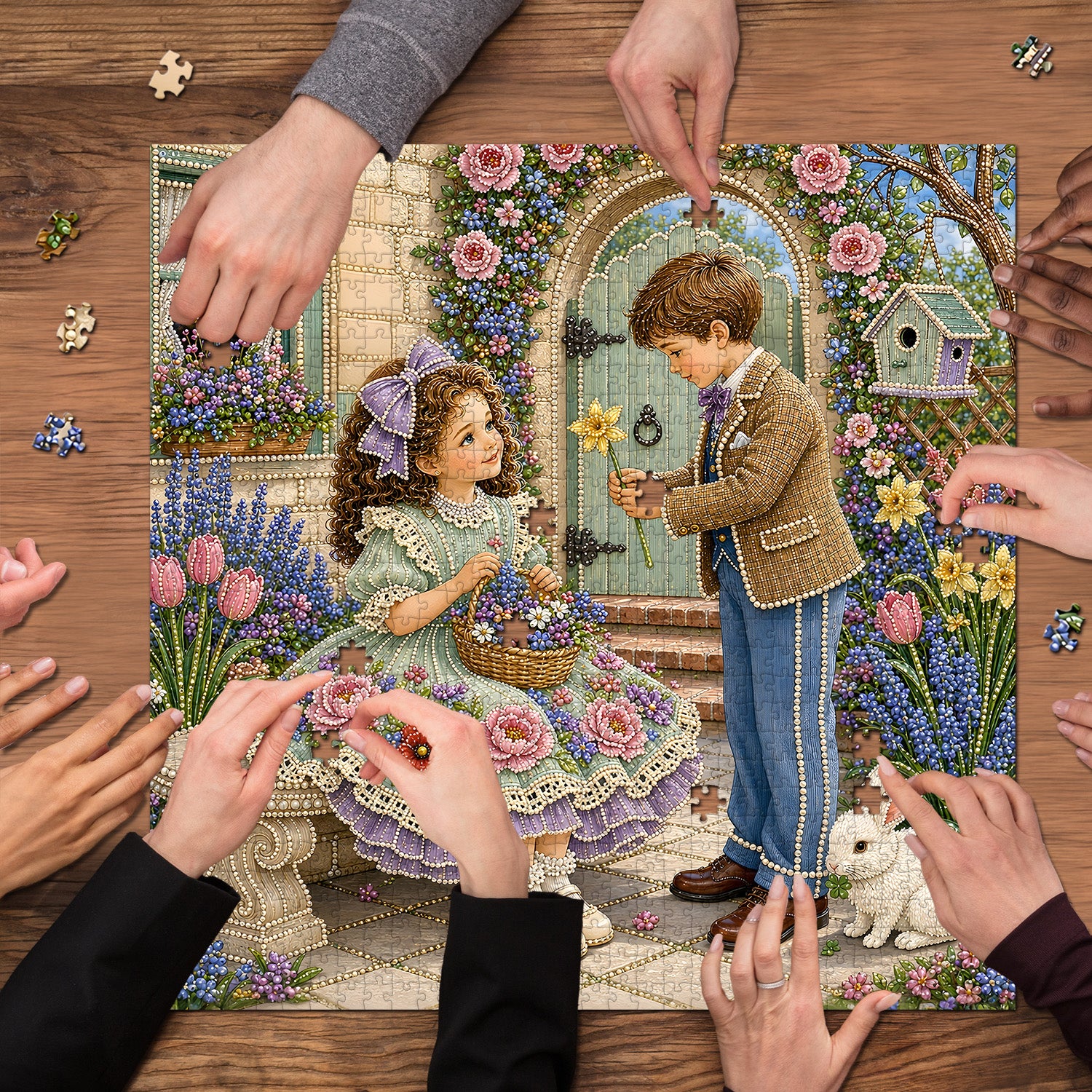 Floral Youth Jigsaw Puzzle 1000 Pieces