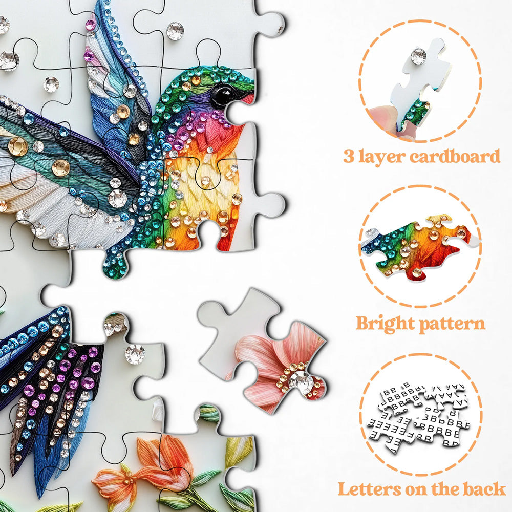 Radiant Hummingbird Jigsaw Puzzle 1000 Pieces