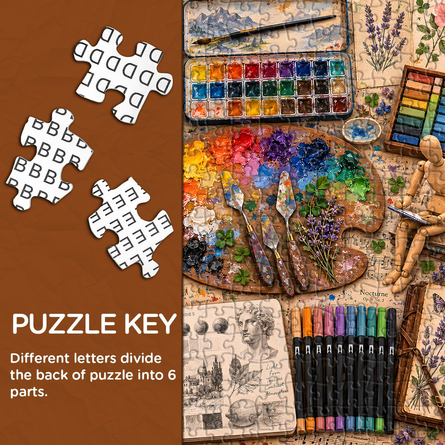 Artist’s Nook Jigsaw Puzzle 1000 Pieces
