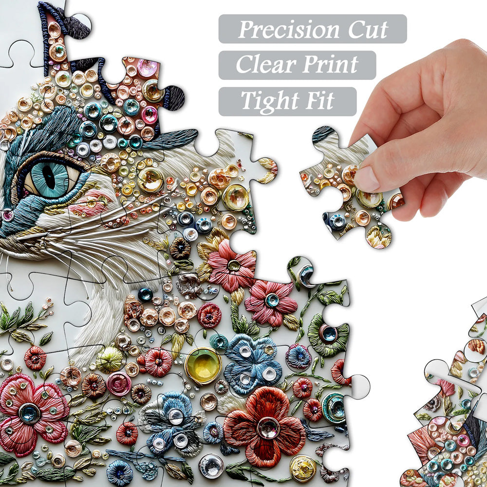 Elegant Cat Jigsaw Puzzle 1000 Pieces