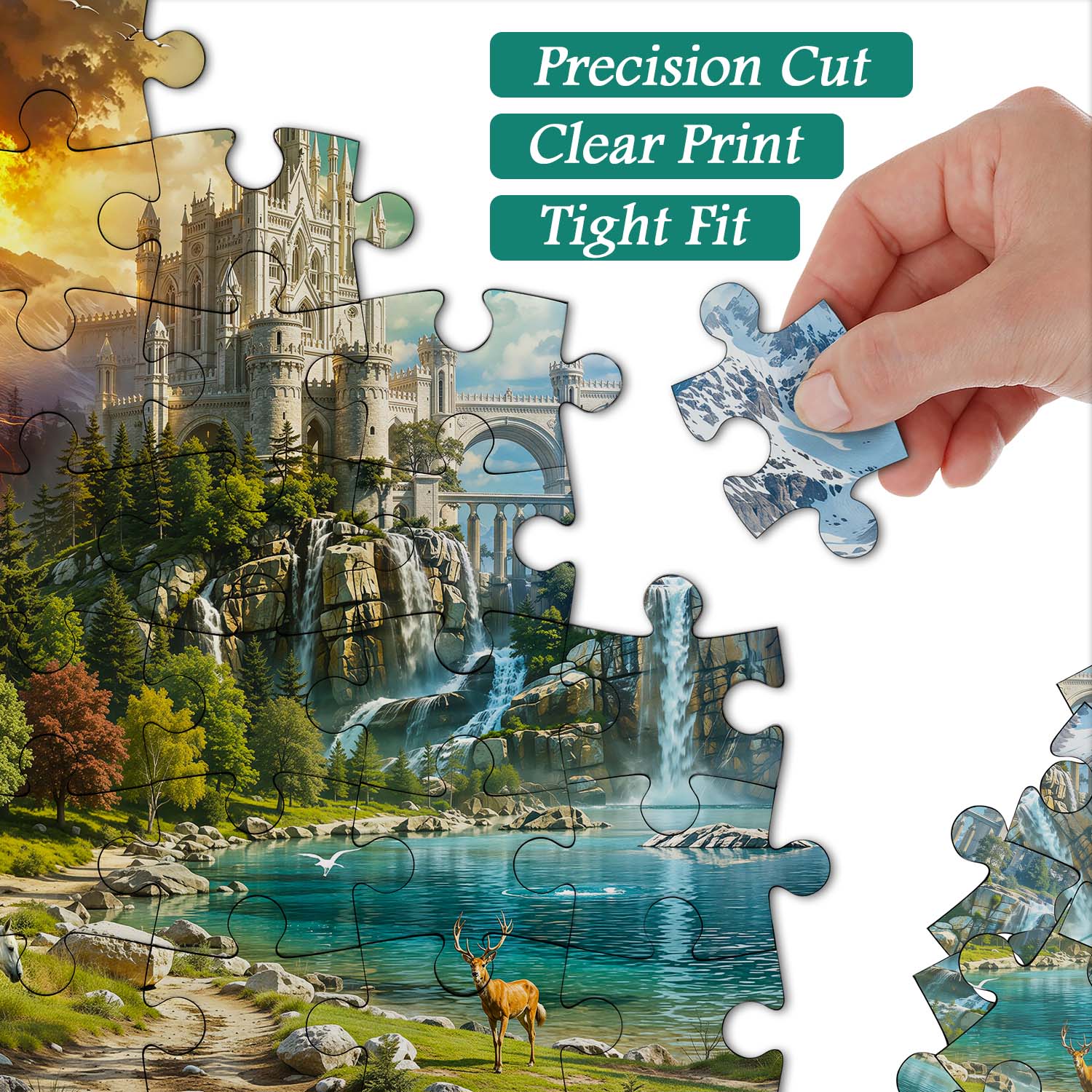 Fantasy Kingdom Jigsaw Puzzle 1000 Pieces