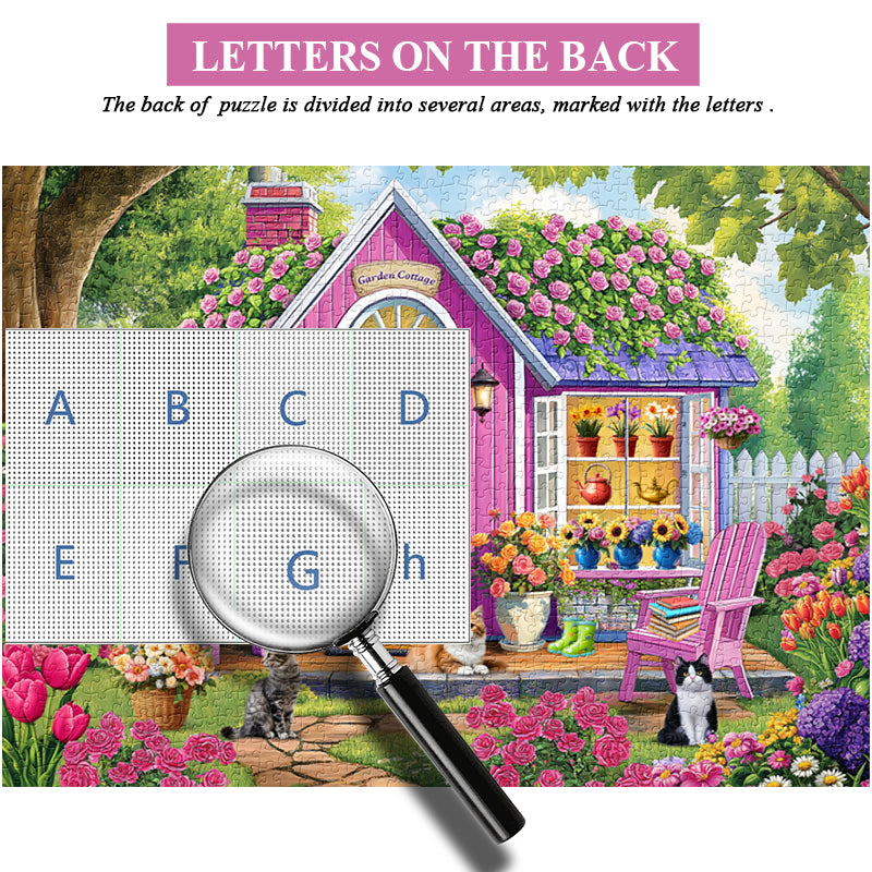 Garden Cottage Jigsaw Puzzles 1000 Pieces