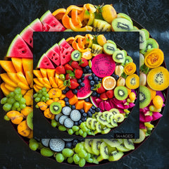 Rainbow Fruit Platter Jigsaw Puzzles 1000 Pieces