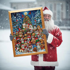 Christmas Canines Jigsaw Puzzle 1000 Pieces