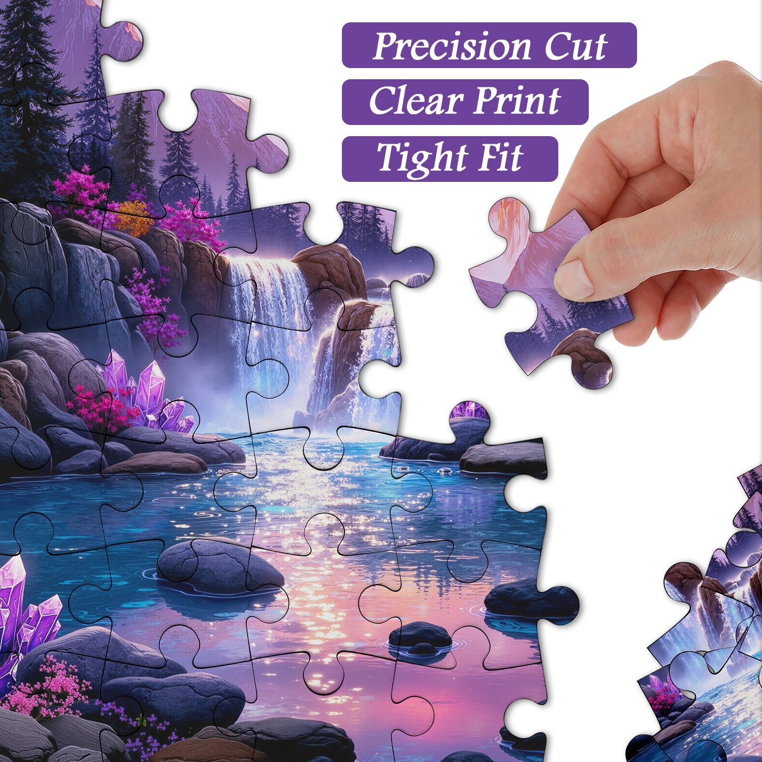 Amethyst Secret Realm Puzzle 1000 Teile