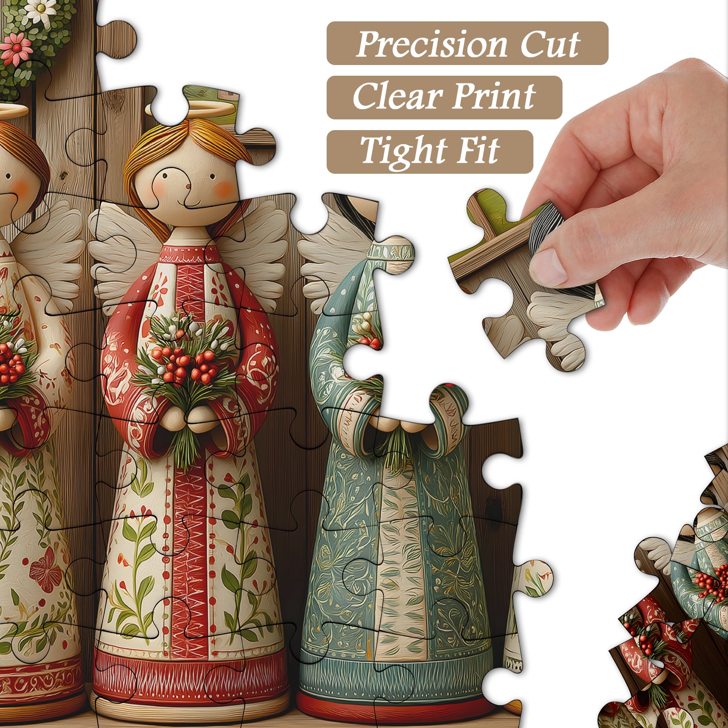 Floral Angels Jigsaw Puzzle 1000 Pieces
