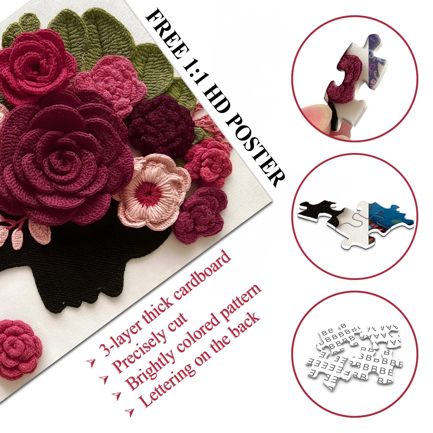 Blühende Muse Puzzle 1000 Teile