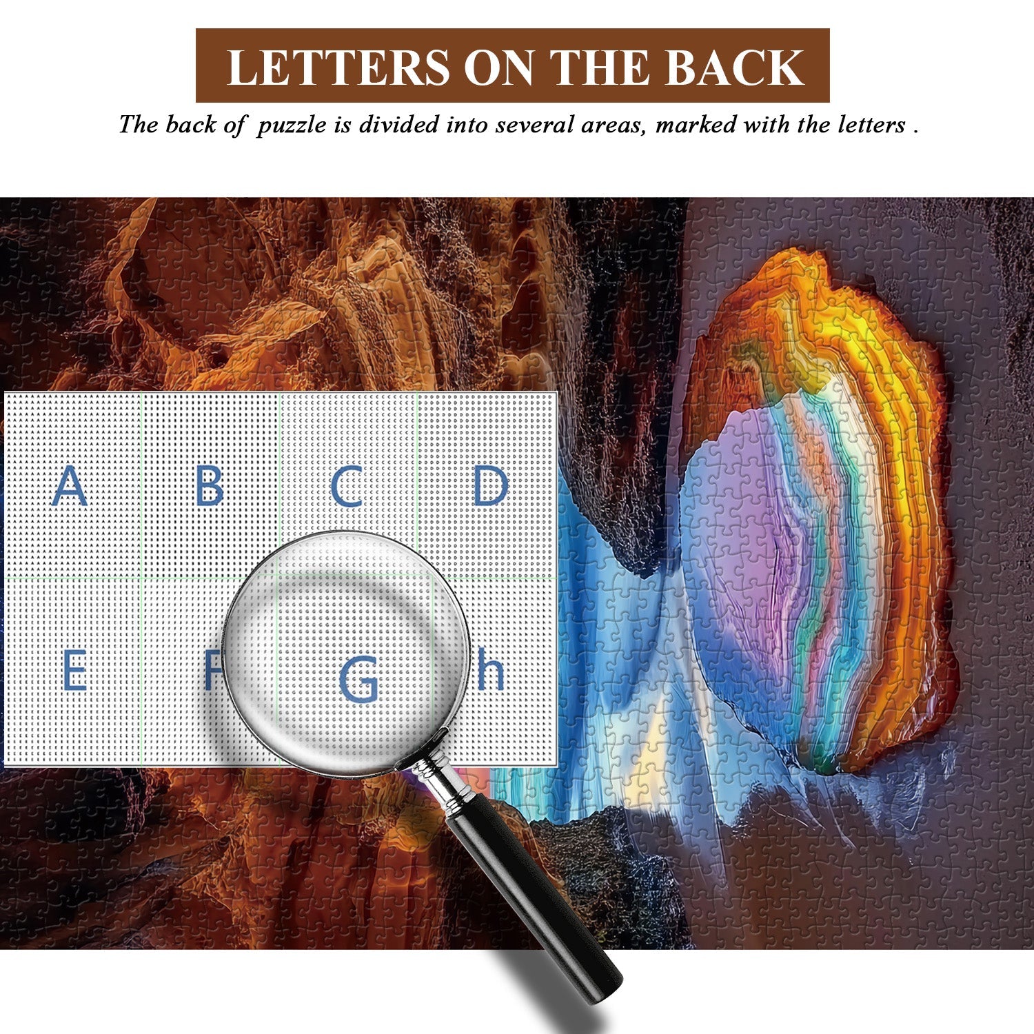 Luminous Cavern Jigsaw Puzzle 1000 Pieces