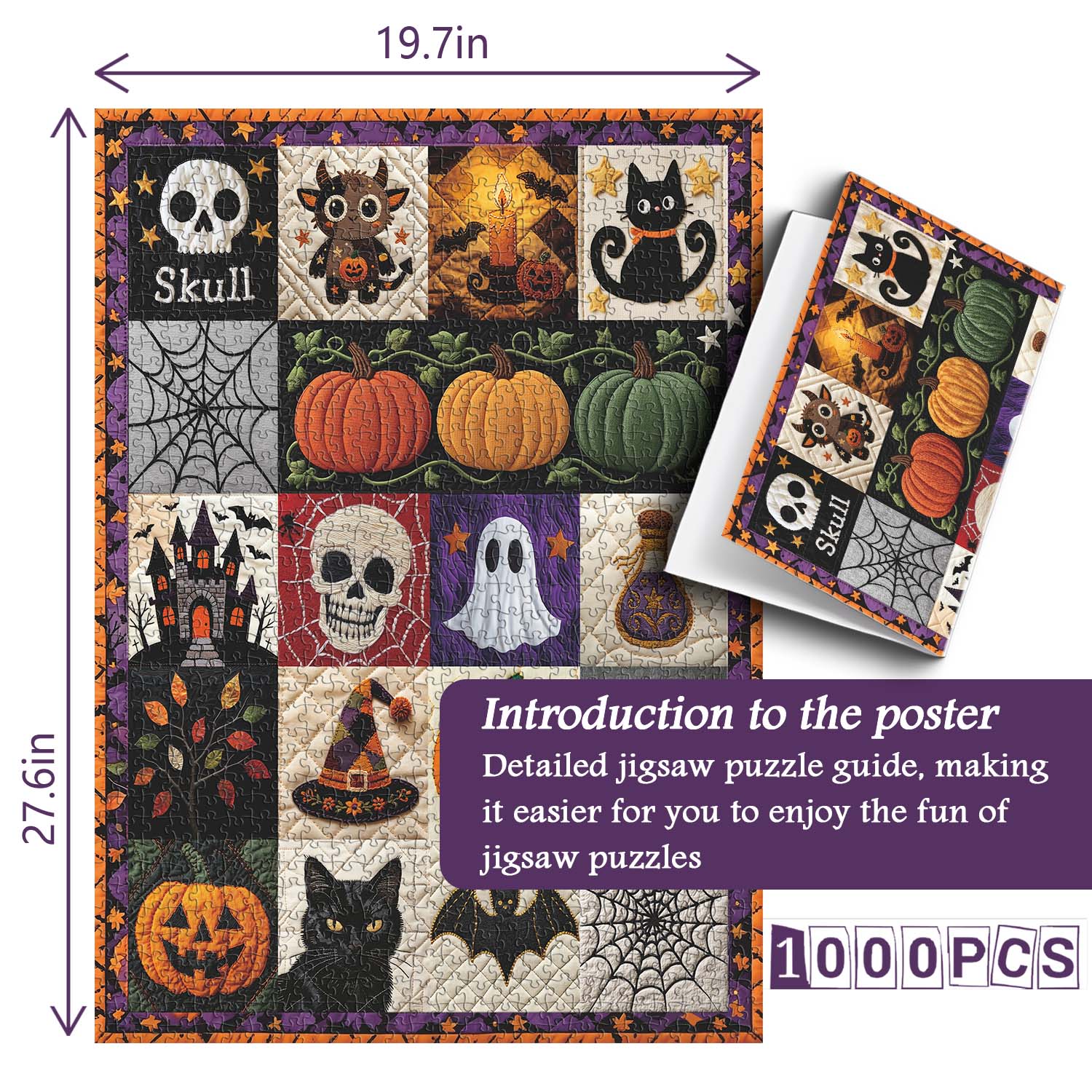 Halloween Collage Jigsaw Puzzle 1000 Pieces