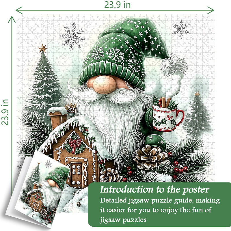 Snowy cottage sogno dream puzzle puzzle 1000 pezzi