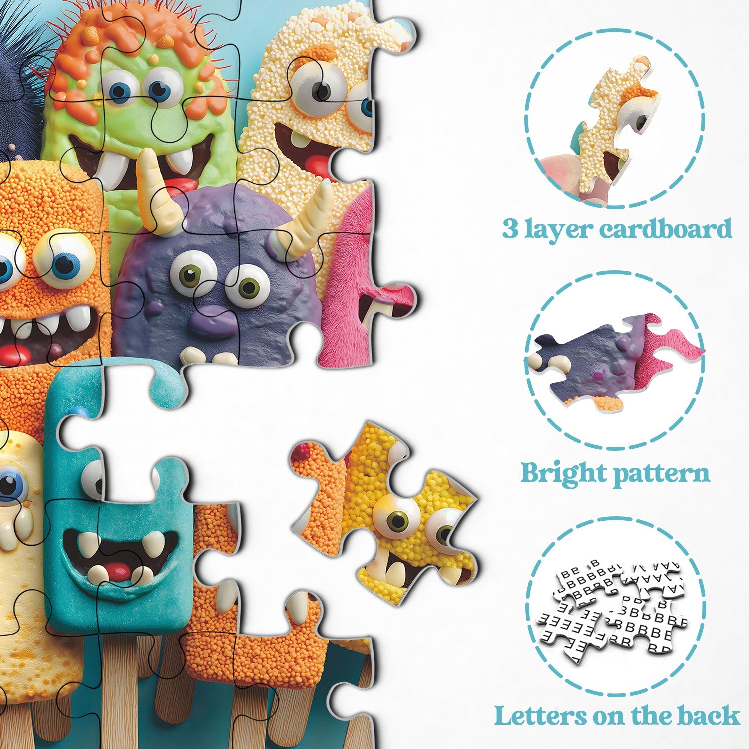 Puzzle Monster Pops Party 1000 pezzi