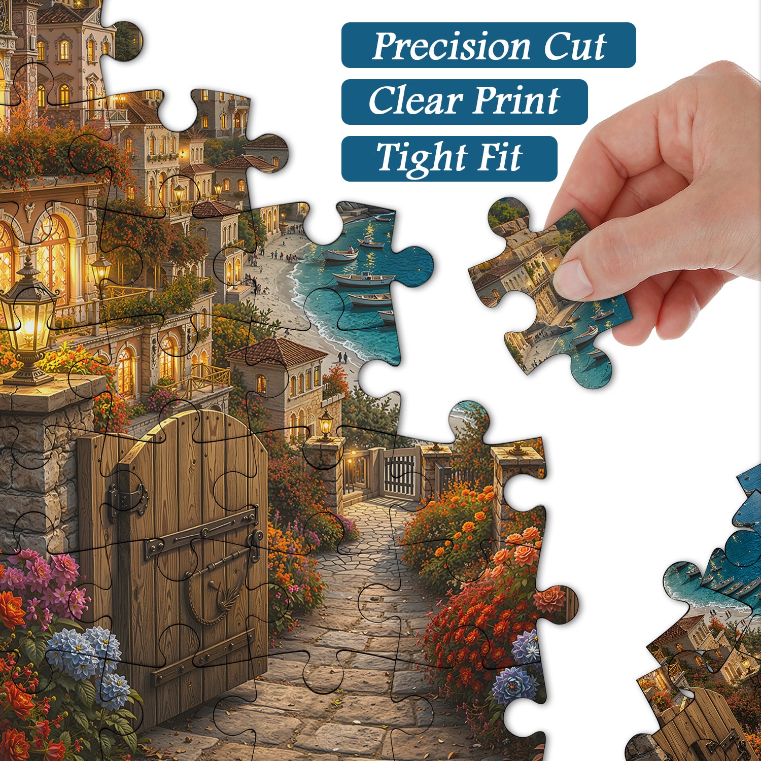Moonlit Cove Jigsaw Puzzle 1000 Pieces