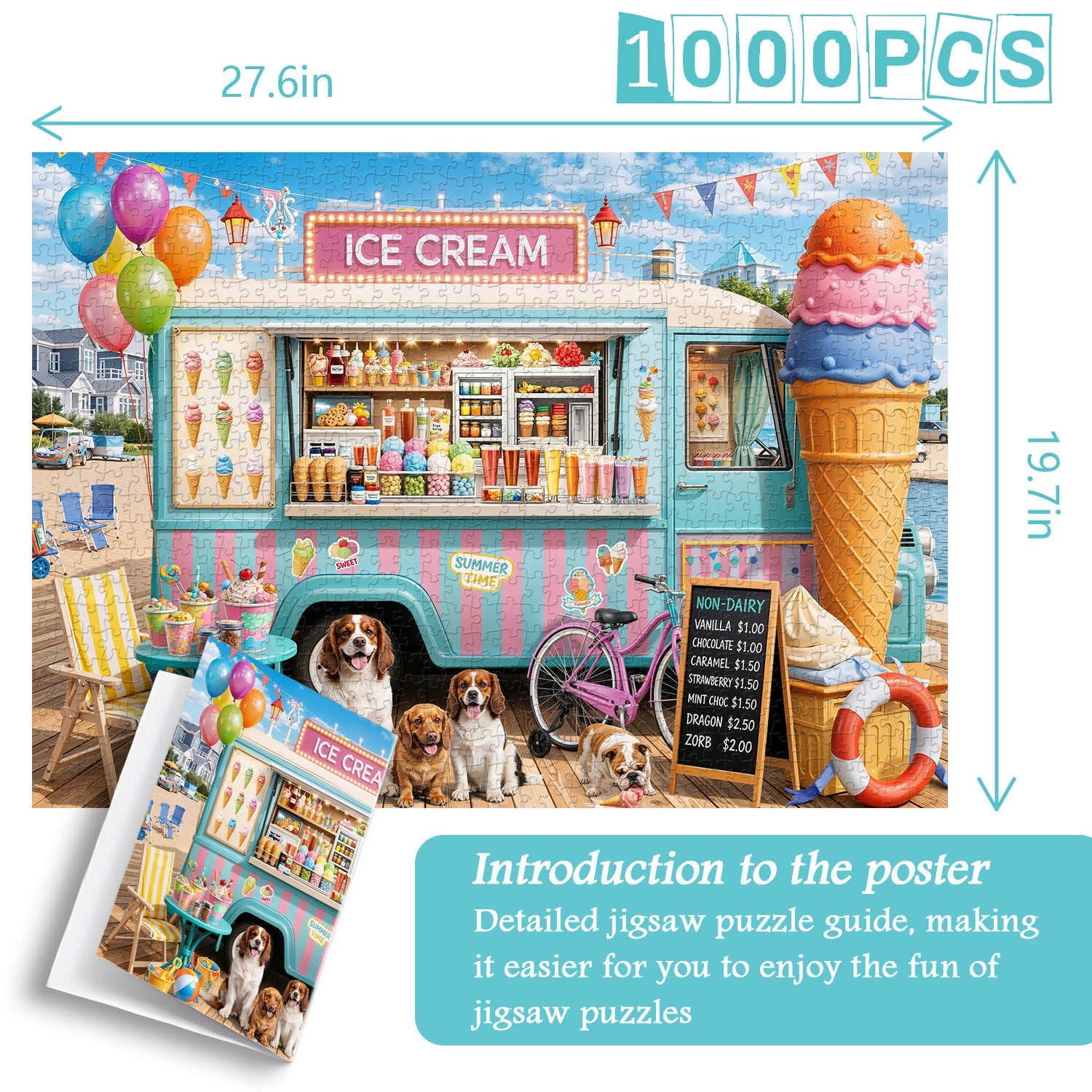 Summer Scoops Puzzle 1000 Teile