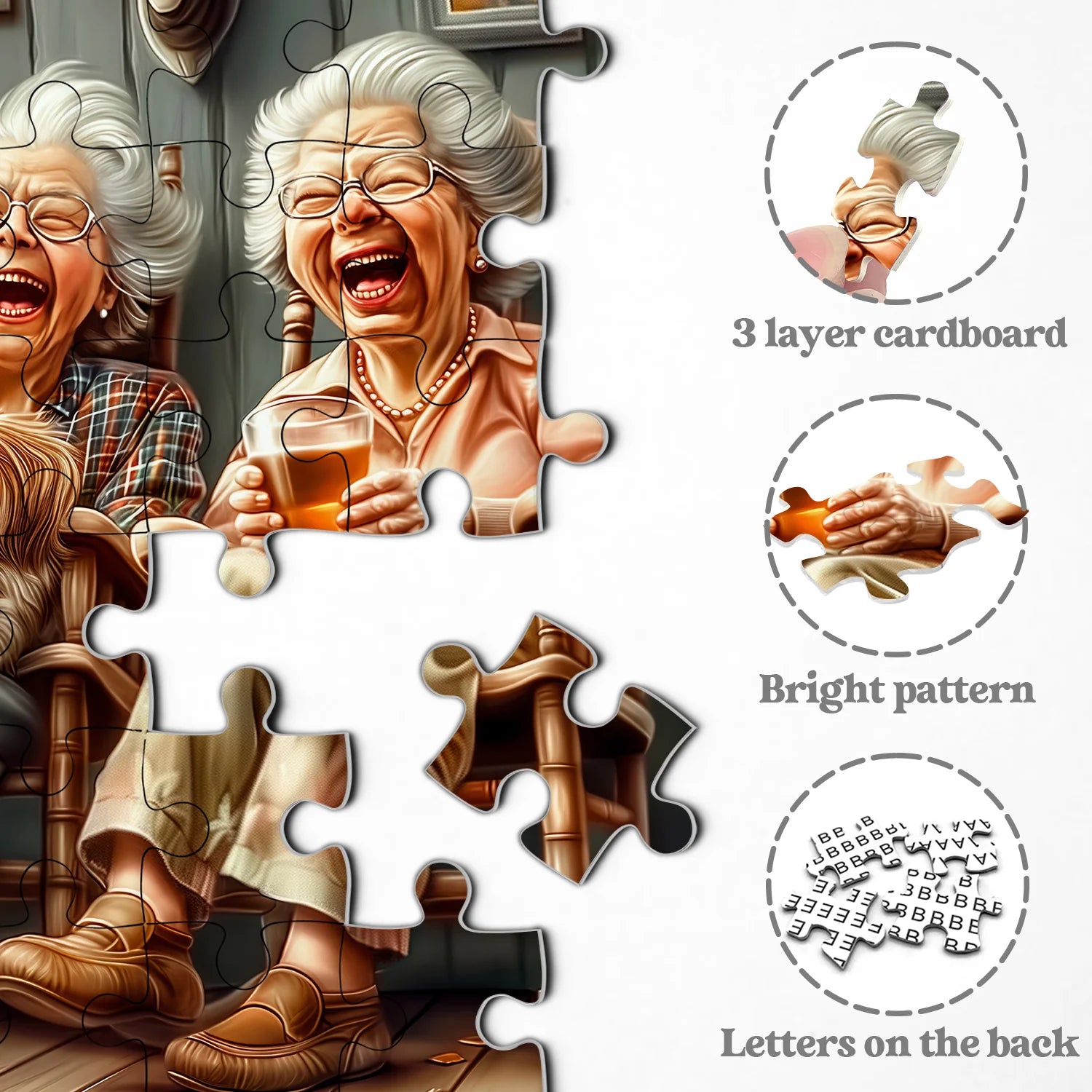Freundschaftsjahre Jigsaw Puzzle 1000 Stücke