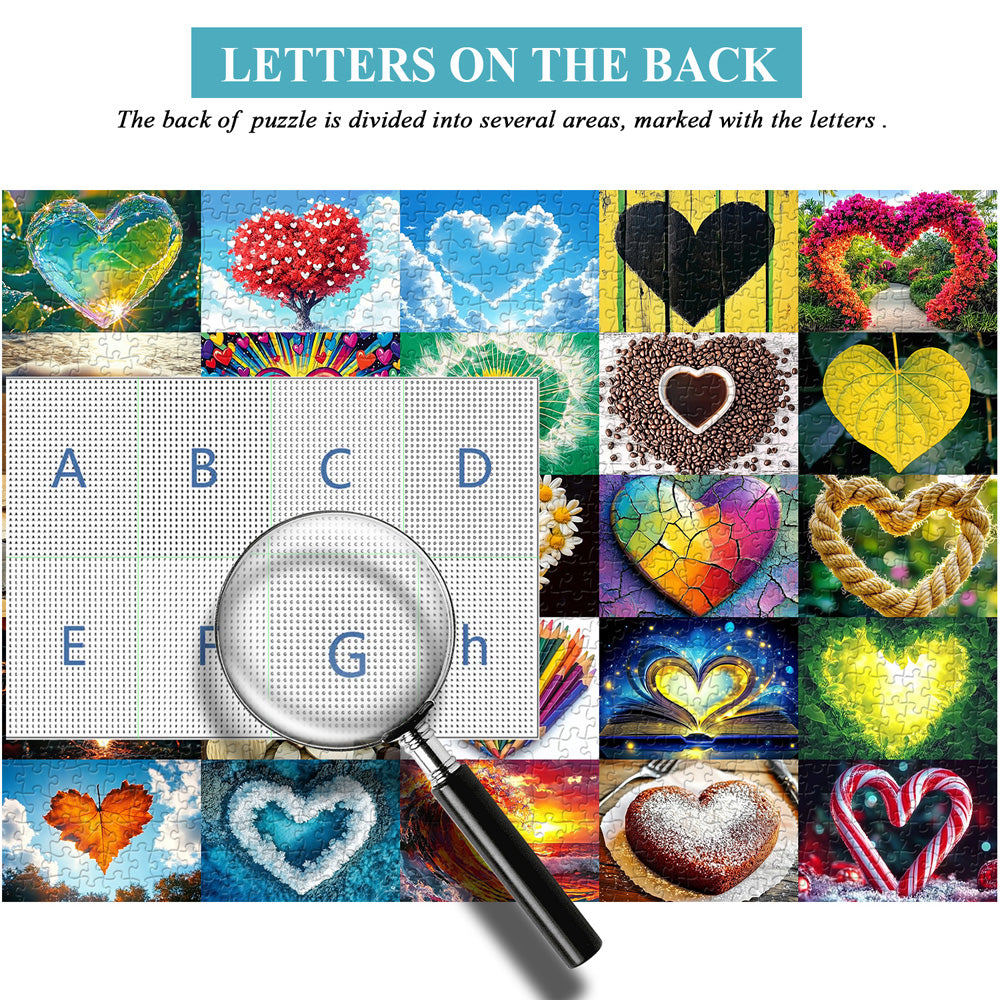 Love's Kaleidoscope Jigsaw Puzzle 1000 Pieces