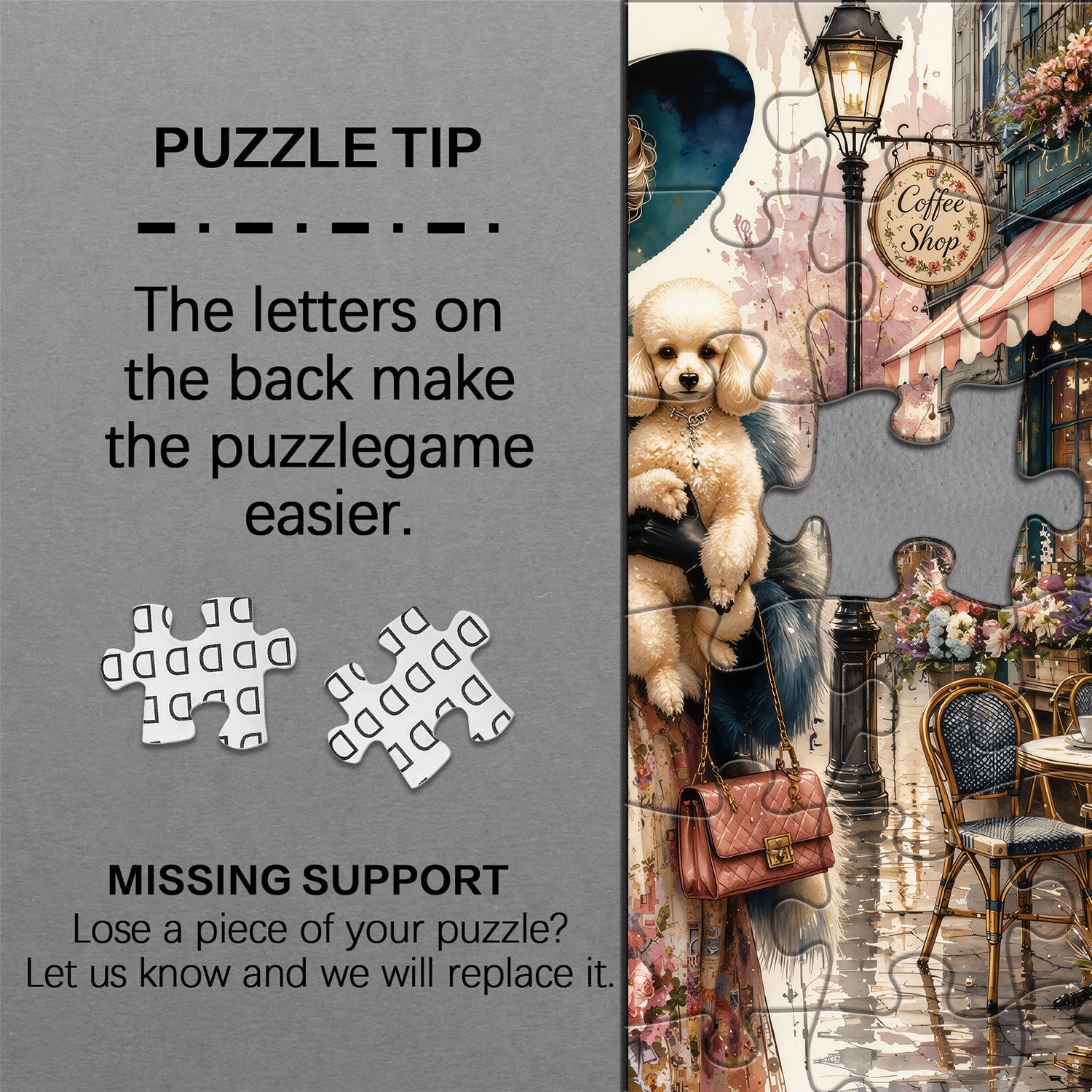 Paris Floral Breeze Jigsaw Puzzle 1000 Pieces