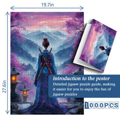 Puzzle Sakura Samurai 1000 pezzi