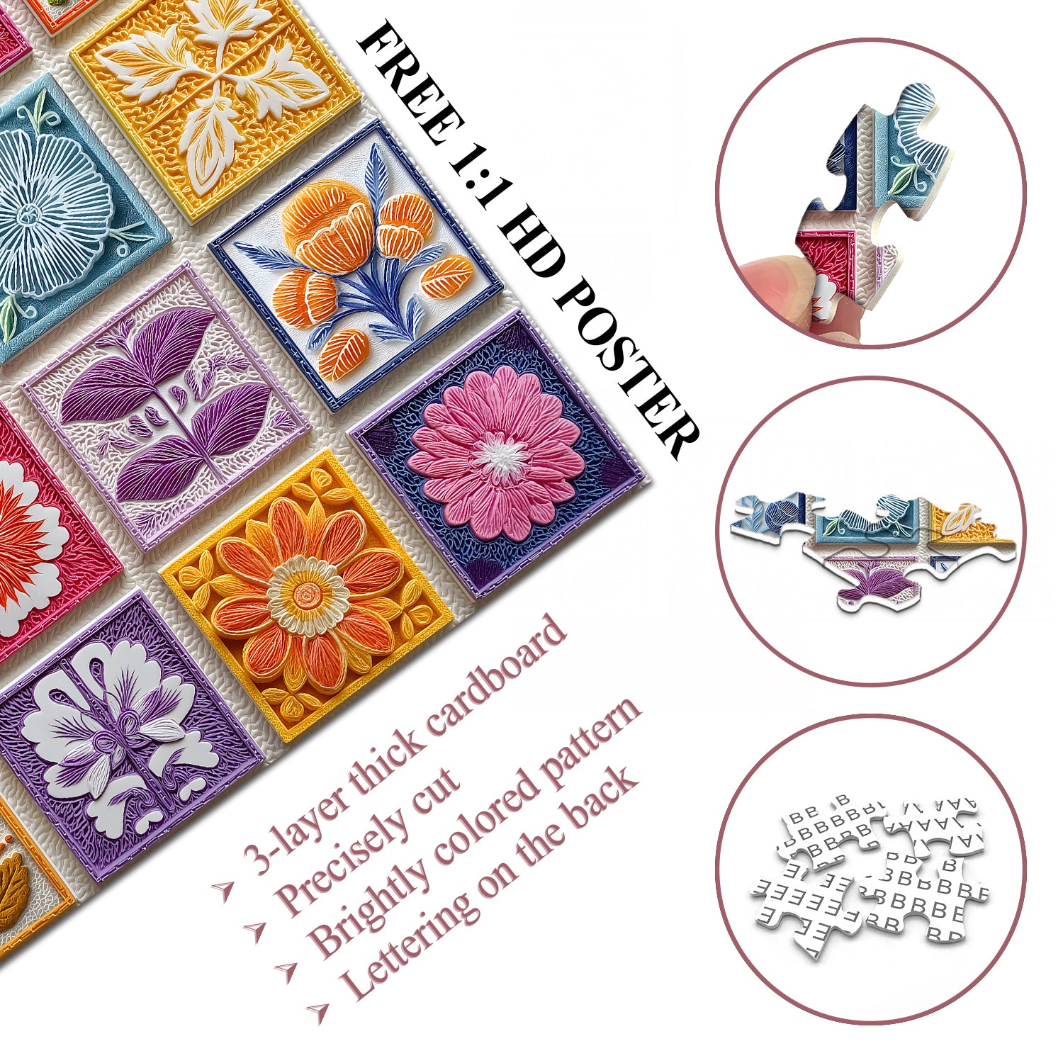 Puzzle Bloom & Carve, 1000 pezzi