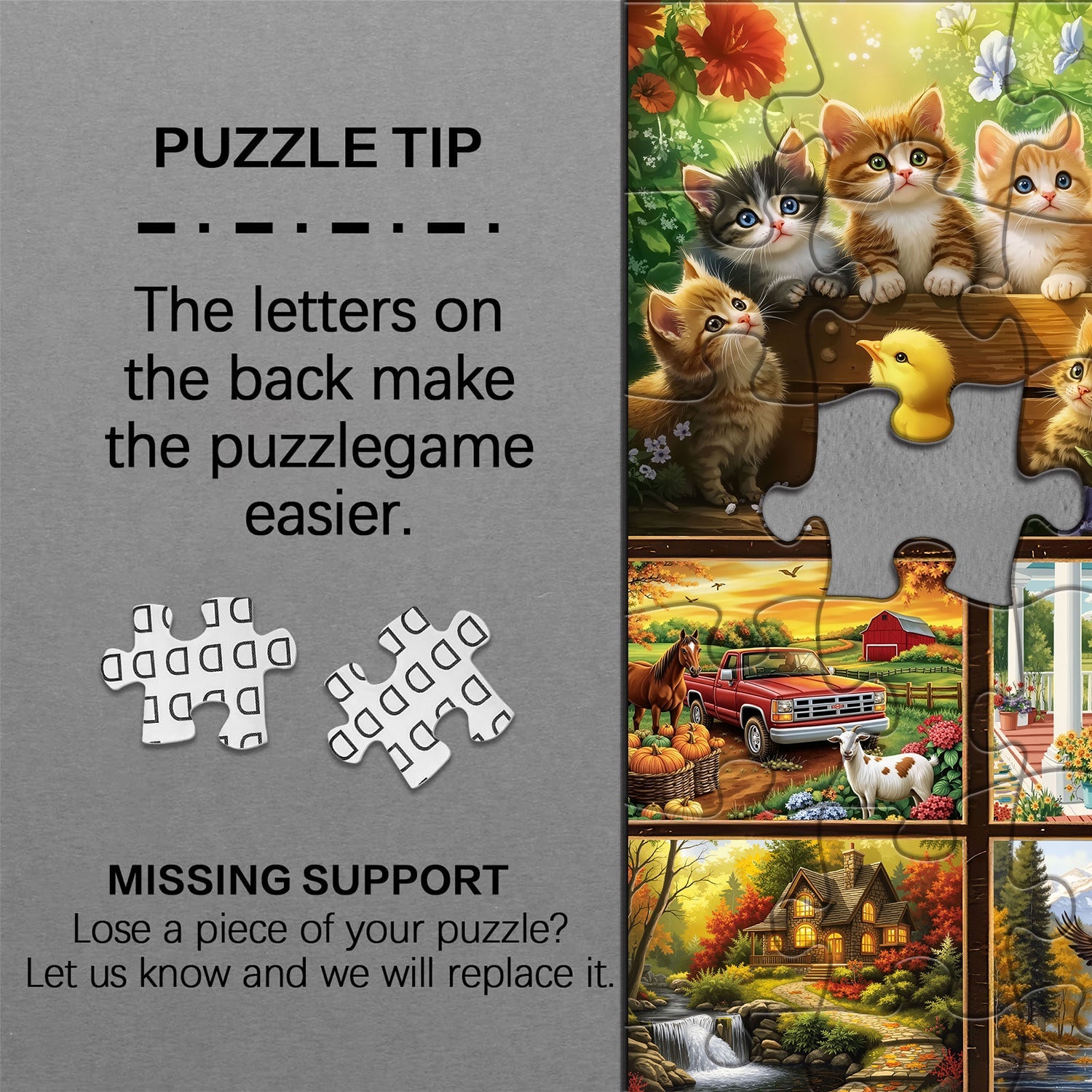 Farmyard Memories Jigsaw Puzzle 1000 Pieces