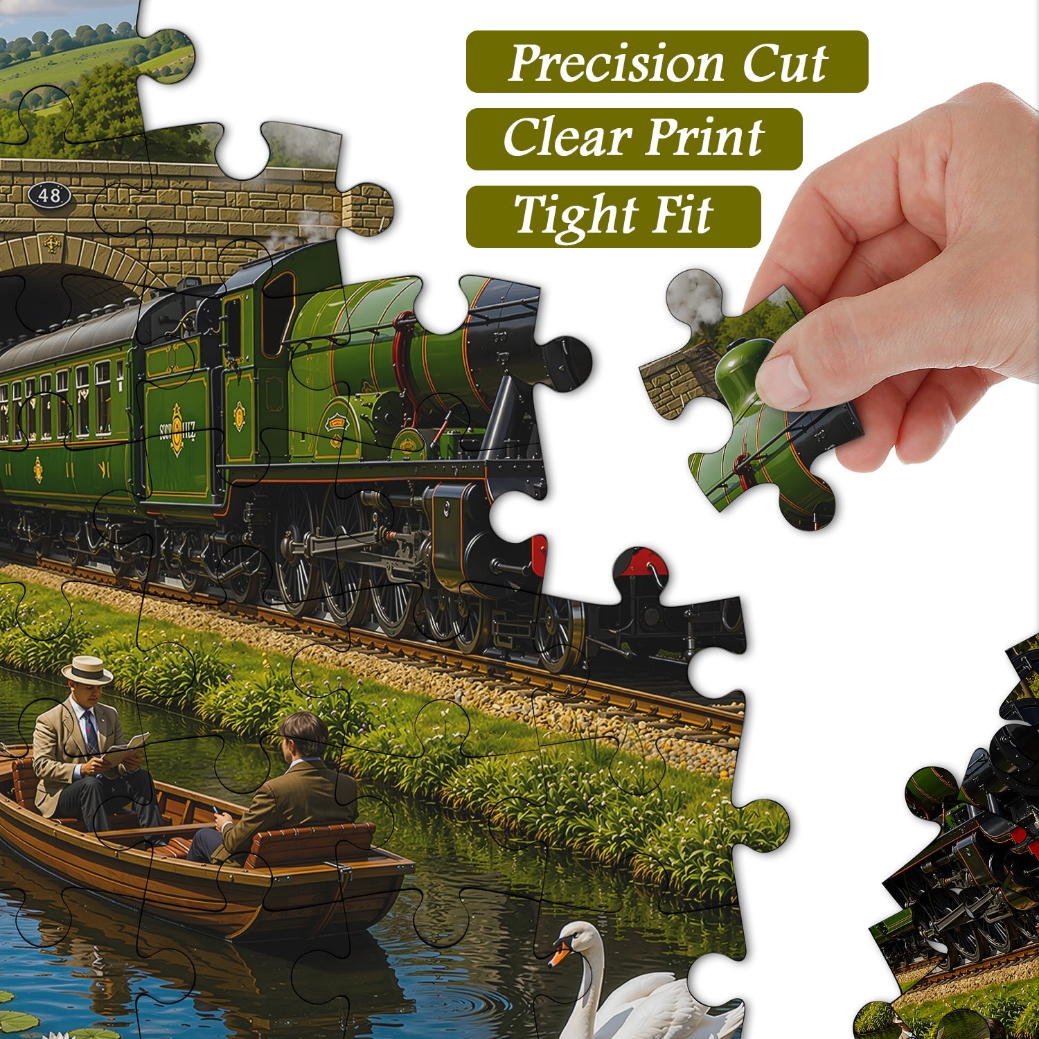 Steam & Stream Jigsaw Puzzle 1000 Pieces