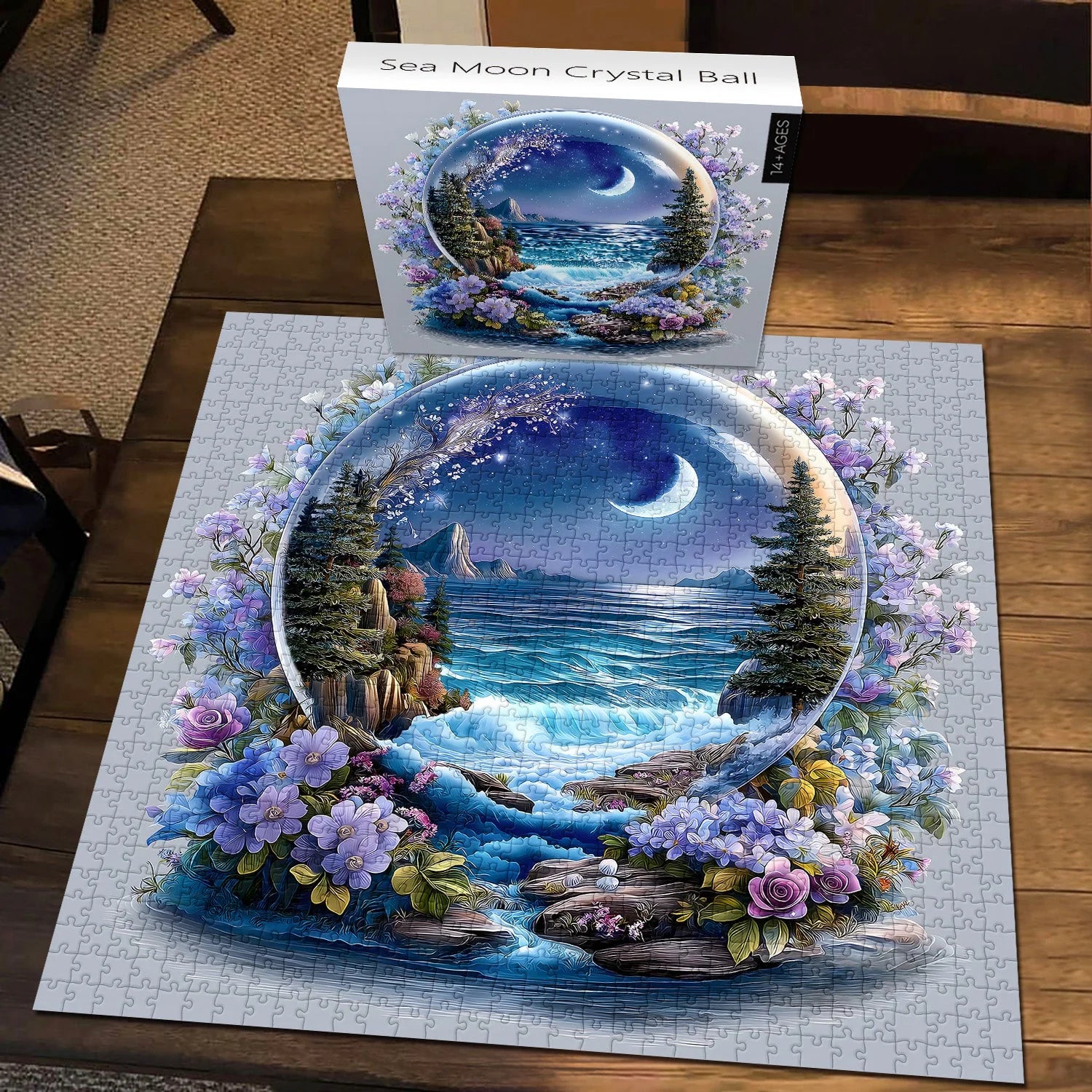 Sea Moon Crystal Ball Puzzle 1000 pièces