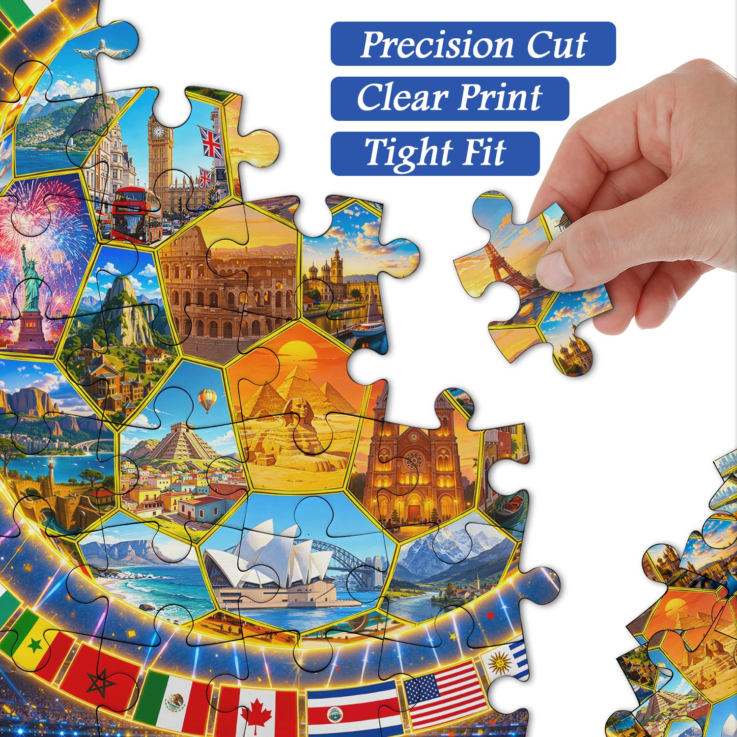 World of Football Jigsaw Puzzle 1000 Pieces