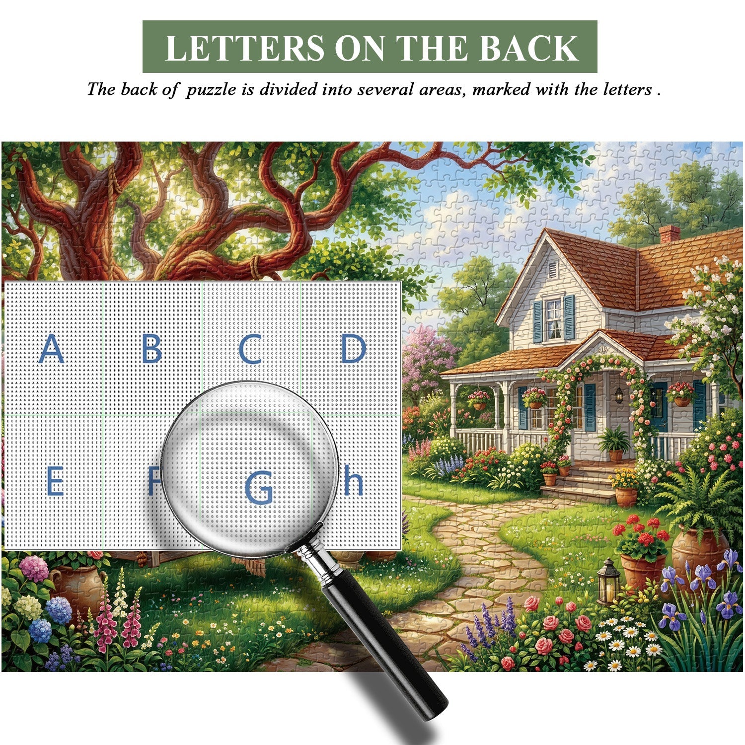 Sunny Swing Garden Puzzle 1000 Teile
