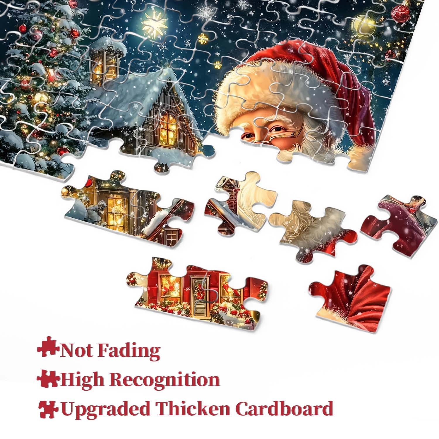Santa's Christmas House Jigsaw Puzzle 1000 Pieces
