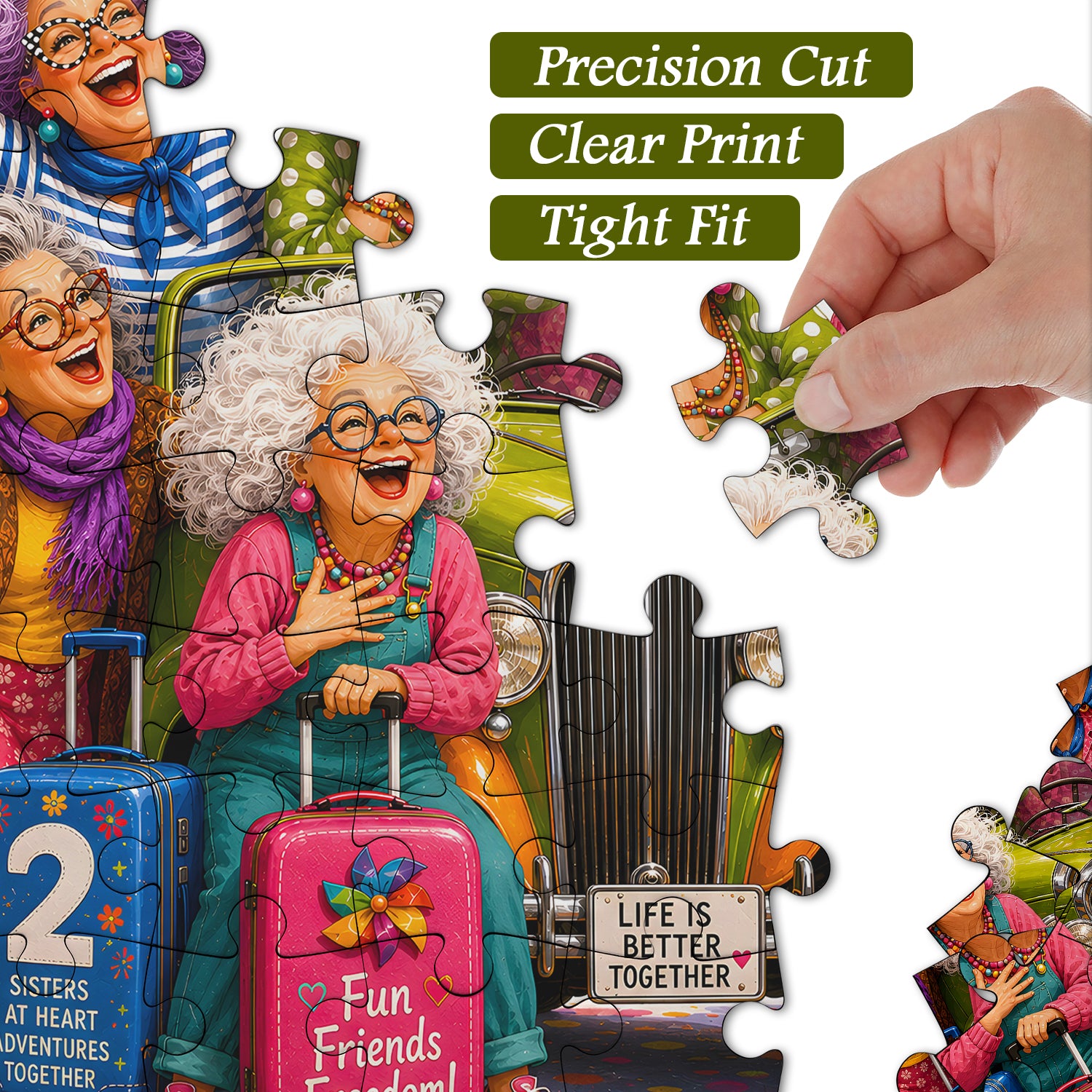 Friends Fun Trip Jigsaw Puzzle 1000 Pieces