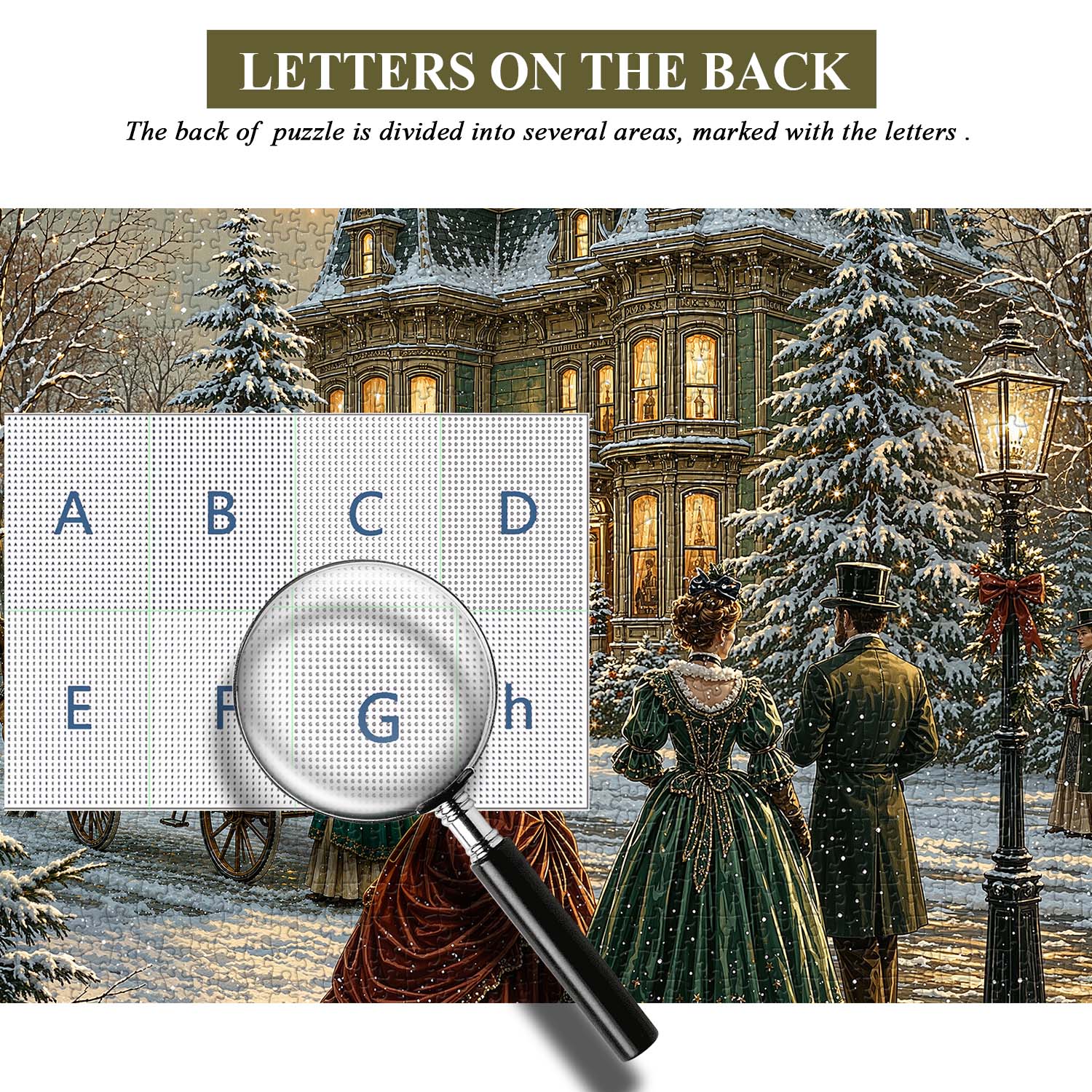 Snowy Gala Jigsaw Puzzle 1000 Pieces
