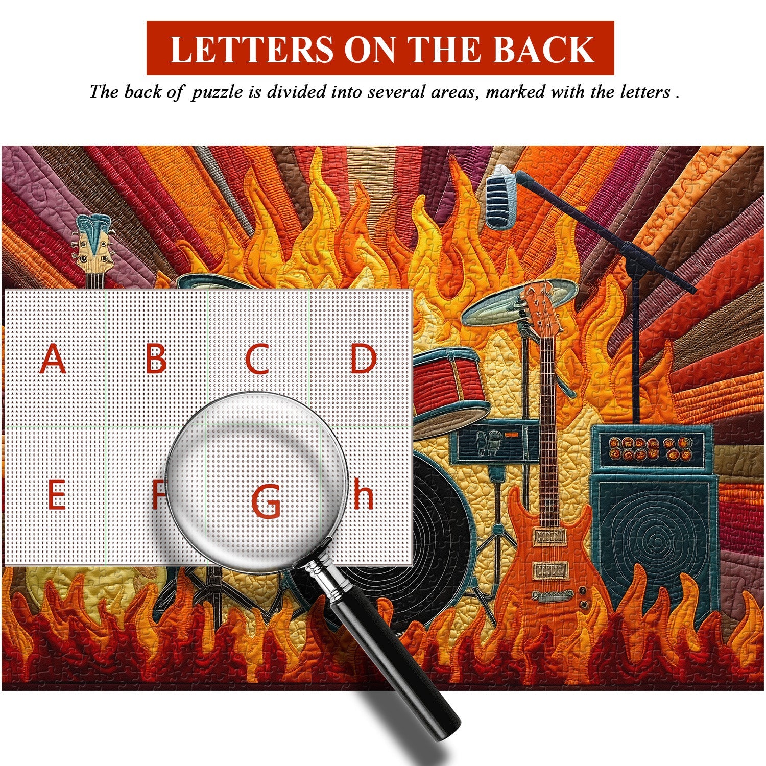 Fiery Stage Jigsaw Puzzle 1000 Pieces