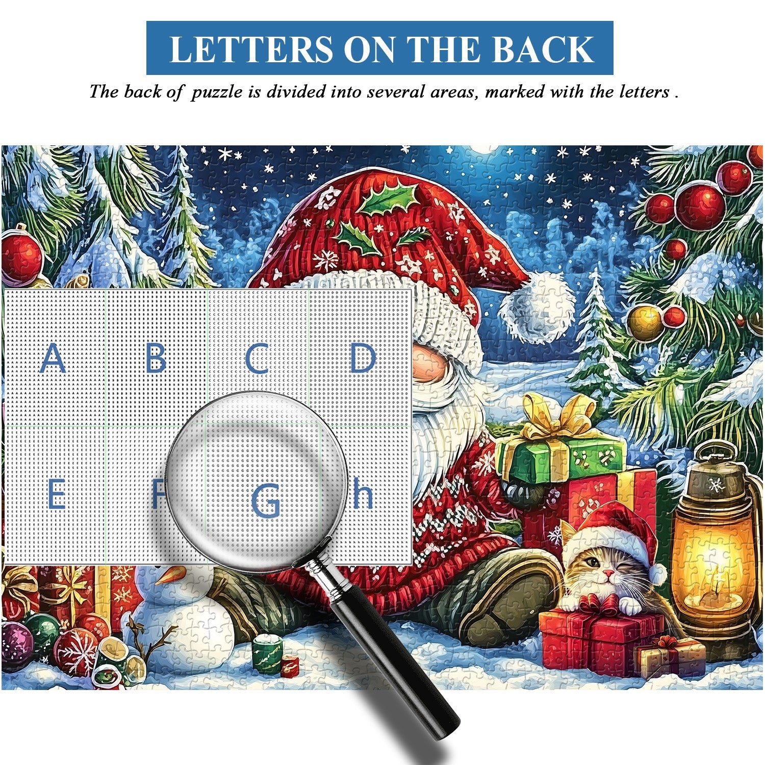 Célébration du Père Noël fantaisiste Puzzle 1000 pièces