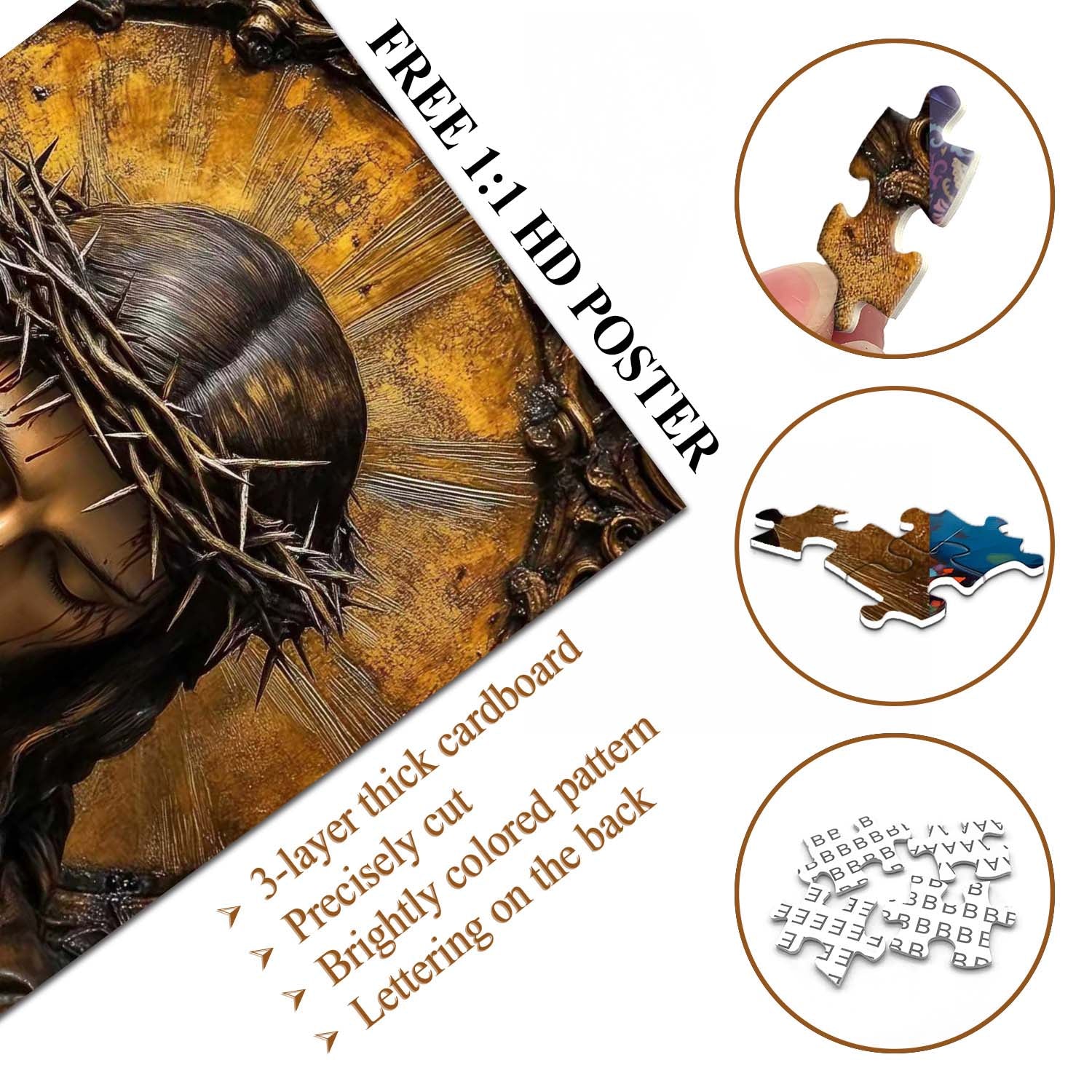 The Suffering Savior Jigsaw Puzzle 1000 Pieces