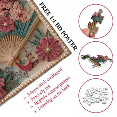 Blossom Fan Jigsaw Puzzle 1000 Pieces