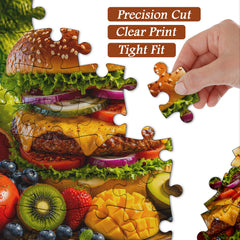 Orchard Burger Jigsaw Puzzle 1000 Pieces