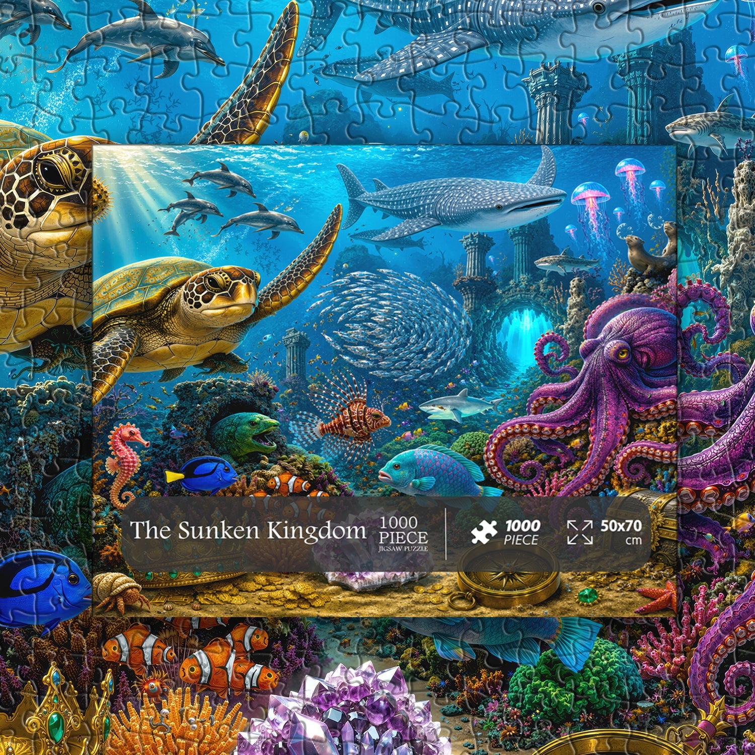 The Sunken Kingdom Jigsaw Puzzle 1000 Pieces